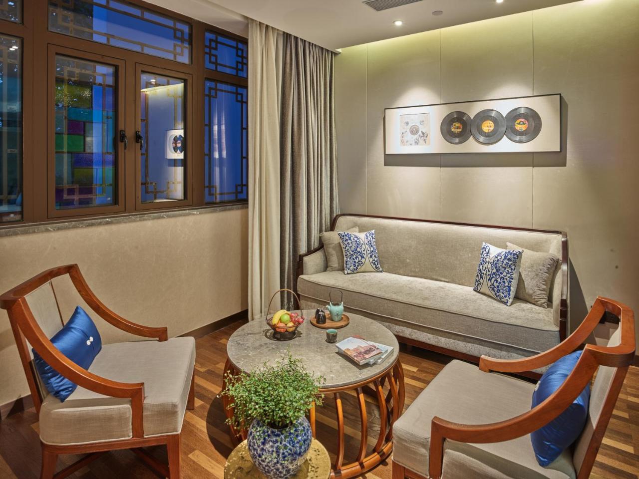 Ssaw Boutique Hotel Nanjing Grand Theatre Exterior foto