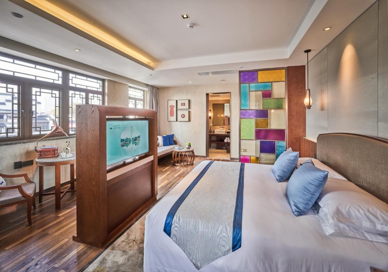Ssaw Boutique Hotel Nanjing Grand Theatre Exterior foto