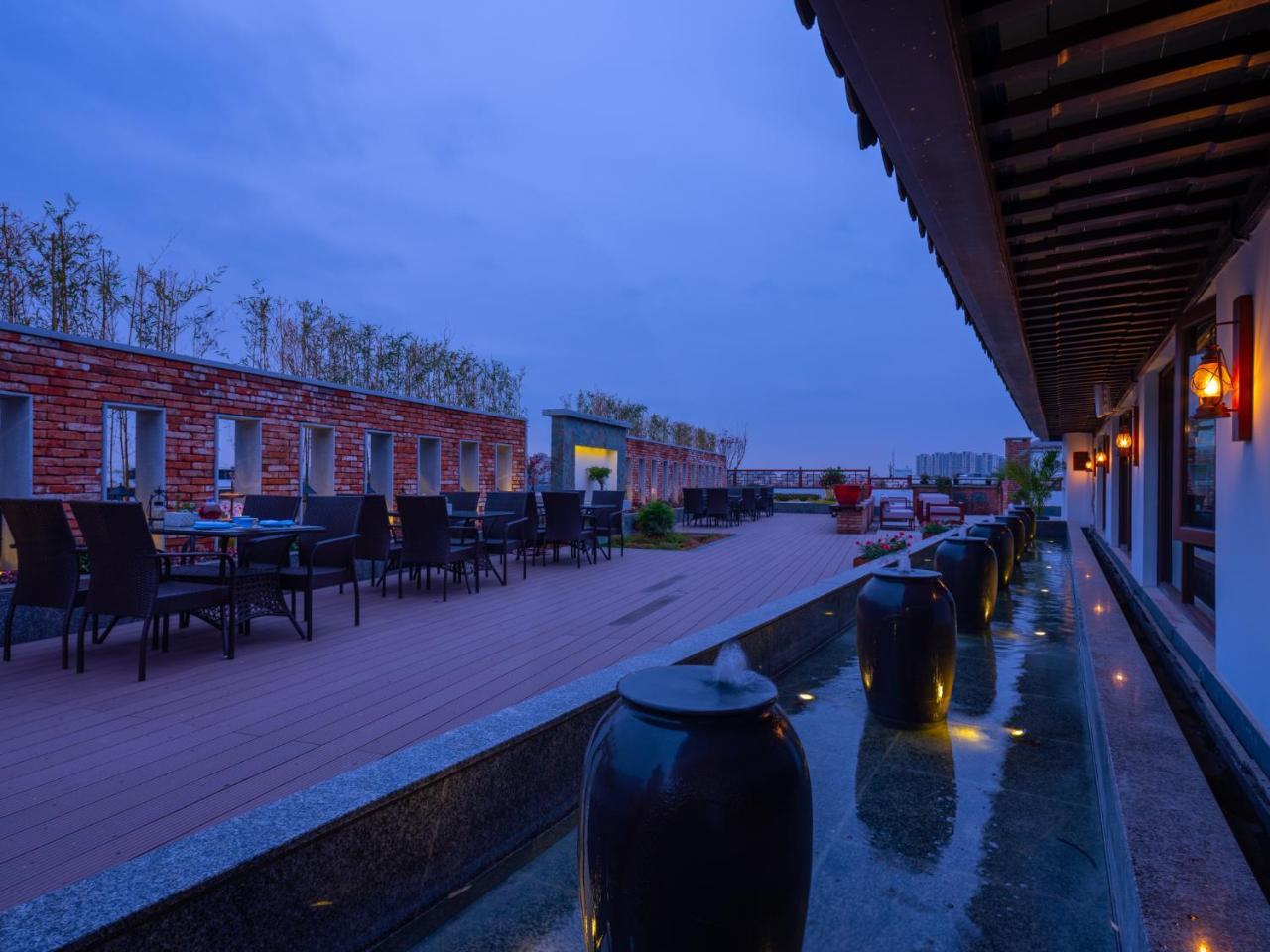 Ssaw Boutique Hotel Nanjing Grand Theatre Exterior foto