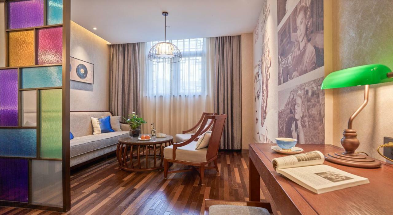 Ssaw Boutique Hotel Nanjing Grand Theatre Exterior foto