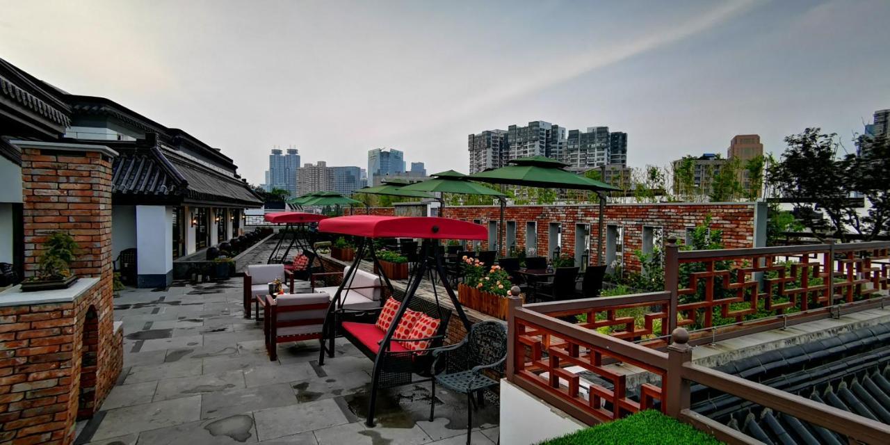 Ssaw Boutique Hotel Nanjing Grand Theatre Exterior foto