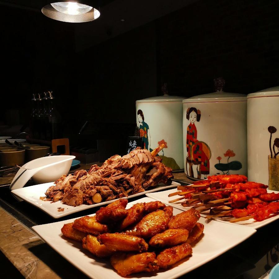 Ssaw Boutique Hotel Nanjing Grand Theatre Exterior foto