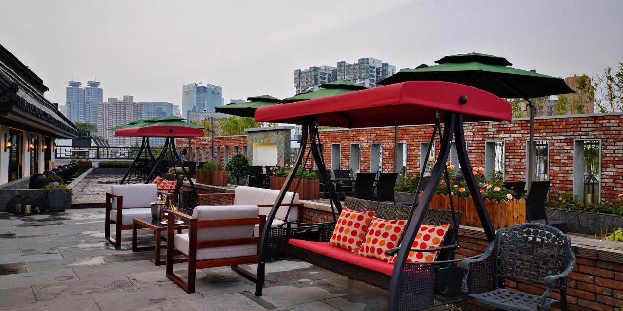 Ssaw Boutique Hotel Nanjing Grand Theatre Exterior foto