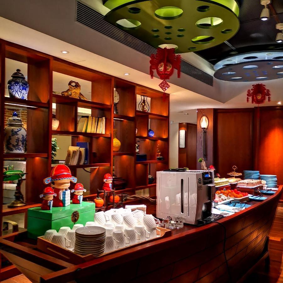 Ssaw Boutique Hotel Nanjing Grand Theatre Exterior foto